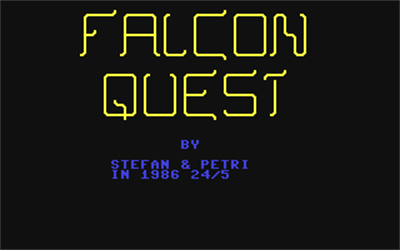 Falcon Quest - Screenshot - Game Title Image