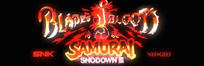 Samurai Shodown III - Arcade - Marquee Image