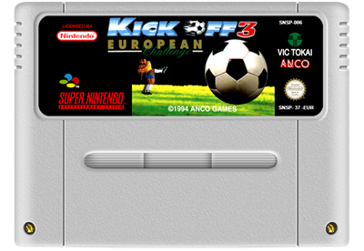 Kick Off 3: European Challenge - Fanart - Cart - Front Image