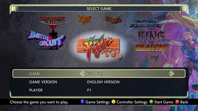 Capcom Beat 'Em Up Bundle - Screenshot - Game Select Image