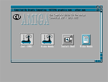 CU Amiga 1992-07 - Screenshot - Game Select Image