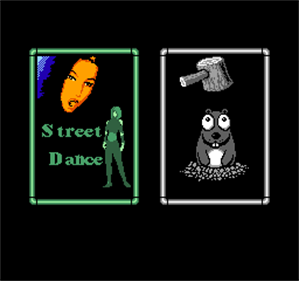 2-in-1: Street Dance / Hit Mouse - Screenshot - Game Title Image