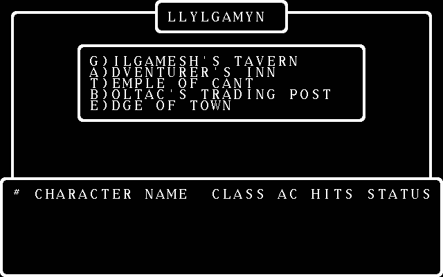 Wizardry 3: Legacy of Llylgamyn