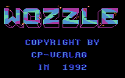 Wozzle - Screenshot - Game Title Image
