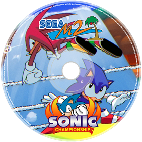 Sonic Championship - Fanart - Disc Image