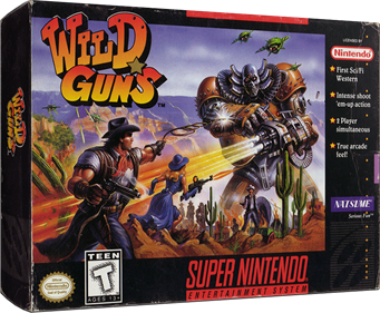 Wild Guns - Box - 3D Image
