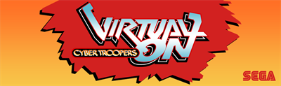 Cyber Troopers Virtual-On - Arcade - Marquee Image