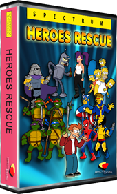 Heroes Rescue - Box - 3D Image