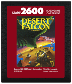 Desert Falcon - Fanart - Cart - Front Image