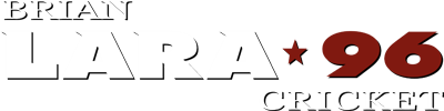Brian Lara Cricket 96 - Clear Logo Image