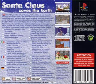 Santa Claus Saves the Earth - Box - Back Image