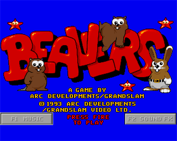 Beavers - Screenshot - Game Title Image