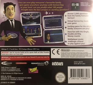 Family Fortunes - Box - Back Image
