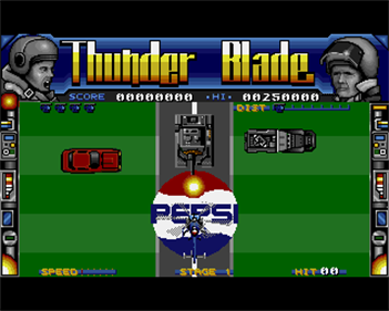 Thunder Blade - Screenshot - Gameplay Image