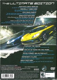 Need for Speed: Carbon: Collector's Edition - Box - Back Image