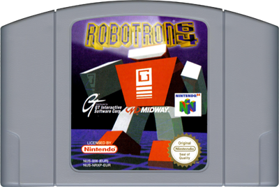 Robotron 64 - Cart - Front Image
