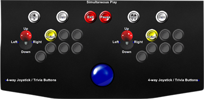 Toypop - Arcade - Controls Information Image