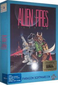 Alien Fires: 2199 AD - Box - 3D Image