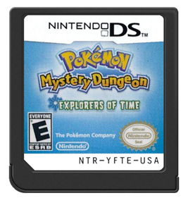 Pokémon Mystery Dungeon: Explorers of Time - Cart - Front Image