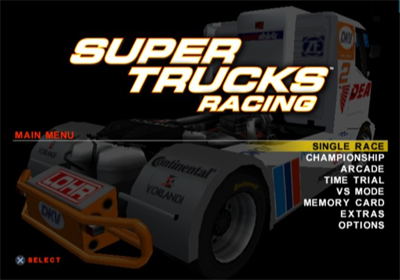 Super Trucks Racing - Screenshot - Game Title Image