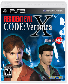 Resident Evil: Code: Veronica X HD - Box - Front - Reconstructed Image