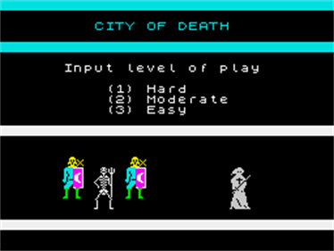 City of Death - Screenshot - Game Select Image