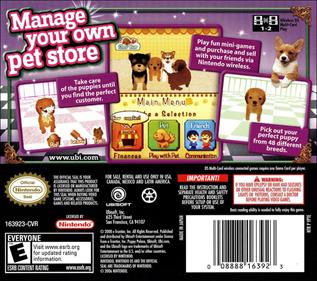 Puppy Palace - Box - Back Image