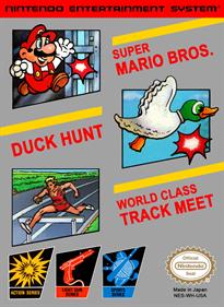 Super Mario Bros. / Duck Hunt / World Class Track Meet - Box - Front Image
