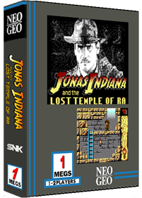 Jonas Indiana and the Lost Temple of RA - Box - 3D Image