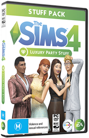 The Sims 4: Luxury Party Stuff Pack - Box - 3D Image