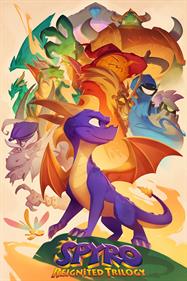 Spyro Reignited Trilogy - Fanart - Box - Front Image
