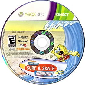 SpongeBob's Surf & Skate Roadtrip - Disc Image