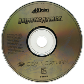 Galactic Attack - Disc Image