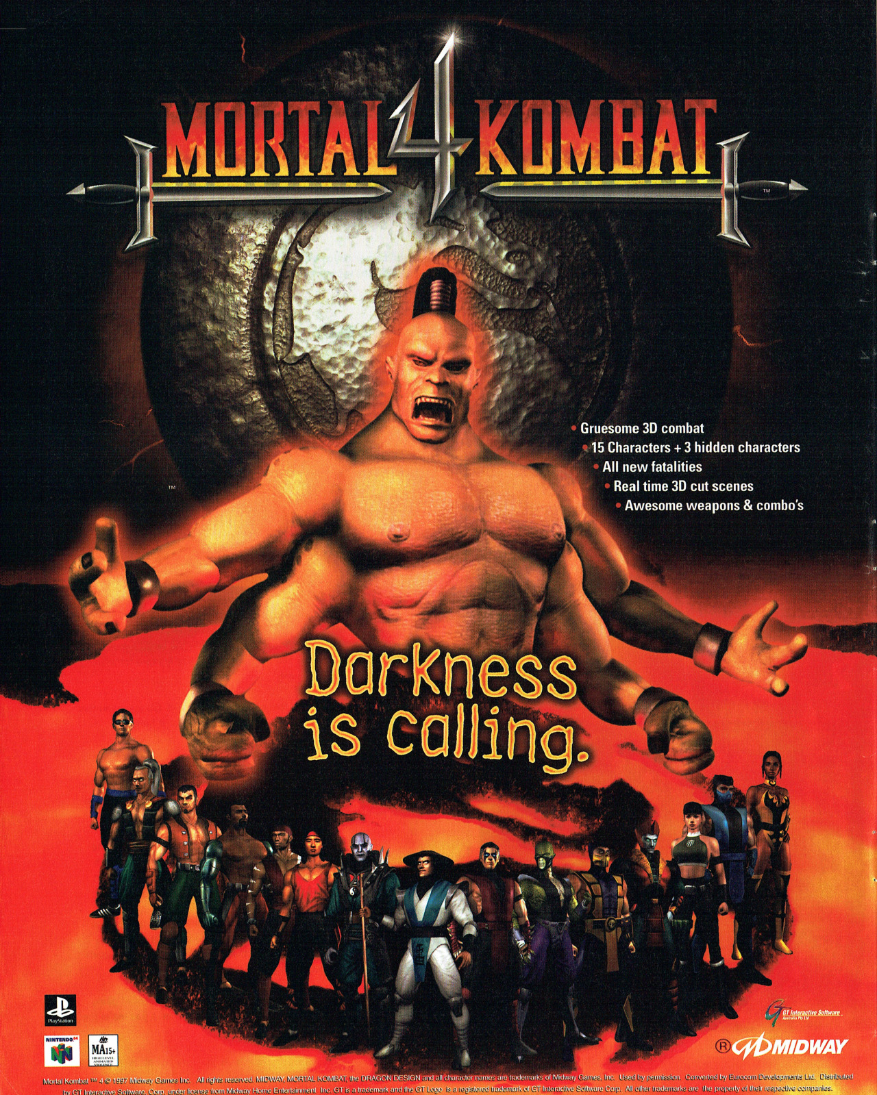 Mortal Kombat 4 Images - LaunchBox Games Database