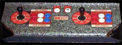 Fighter's History - Arcade - Control Panel Image