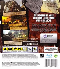 Resistance 2 - Box - Back Image