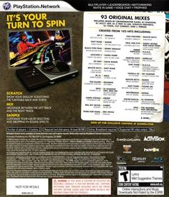 DJ Hero - Box - Back Image