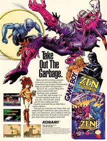 Zen: Intergalactic Ninja - Advertisement Flyer - Front Image