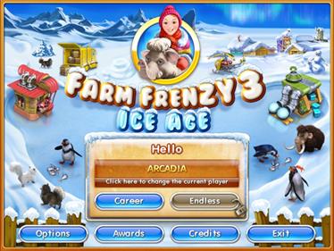 Farm Frenzy 3: Ice Age - Screenshot - Game Title Image