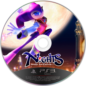 NiGHTS into Dreams... - Fanart - Disc Image