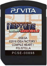 Superdimension Neptune VS Sega Hard Girls - Fanart - Cart - Front Image