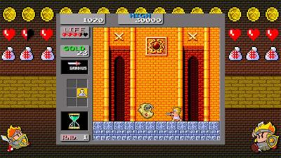 SEGA AGES Wonder Boy: Monster Land - Screenshot - Gameplay Image