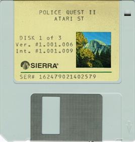 Police Quest 2: The Vengeance - Disc Image