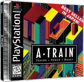 A-Train: Trains, Power, Money - Box - 3D Image