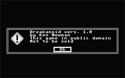 Breaknoid - Screenshot - Game Title Image