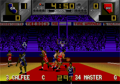 Dick Vitale's "Awesome, Baby!" College Hoops - Screenshot - Gameplay Image
