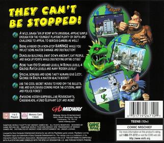 Rampage World Tour - Box - Back Image