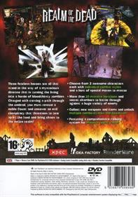 Realm of the Dead - Box - Back Image