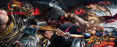 Mortal Kombat vs Street Fighter - Banner