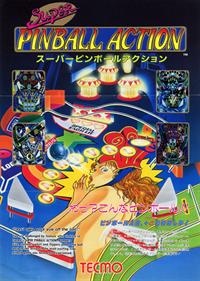 Super Pinball Action - Advertisement Flyer - Front Image